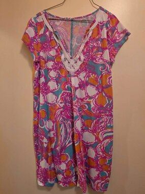 Lilly Pulitzer Reef Shift Dress L